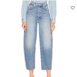 MOTHER “The Curbside Ankle” Jeans – Sister Sister Wash size 28